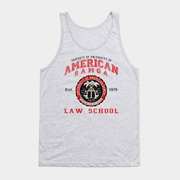 Property of University of American Samoa Law School Lts Tank Top by Alema Art